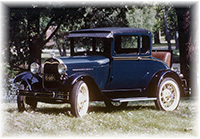 1929 5 window Ford Coupe